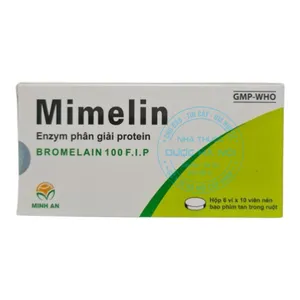 Thuốc Mimelin điều trị các triệu chứng viêm, sưng tấy đường hô hấp