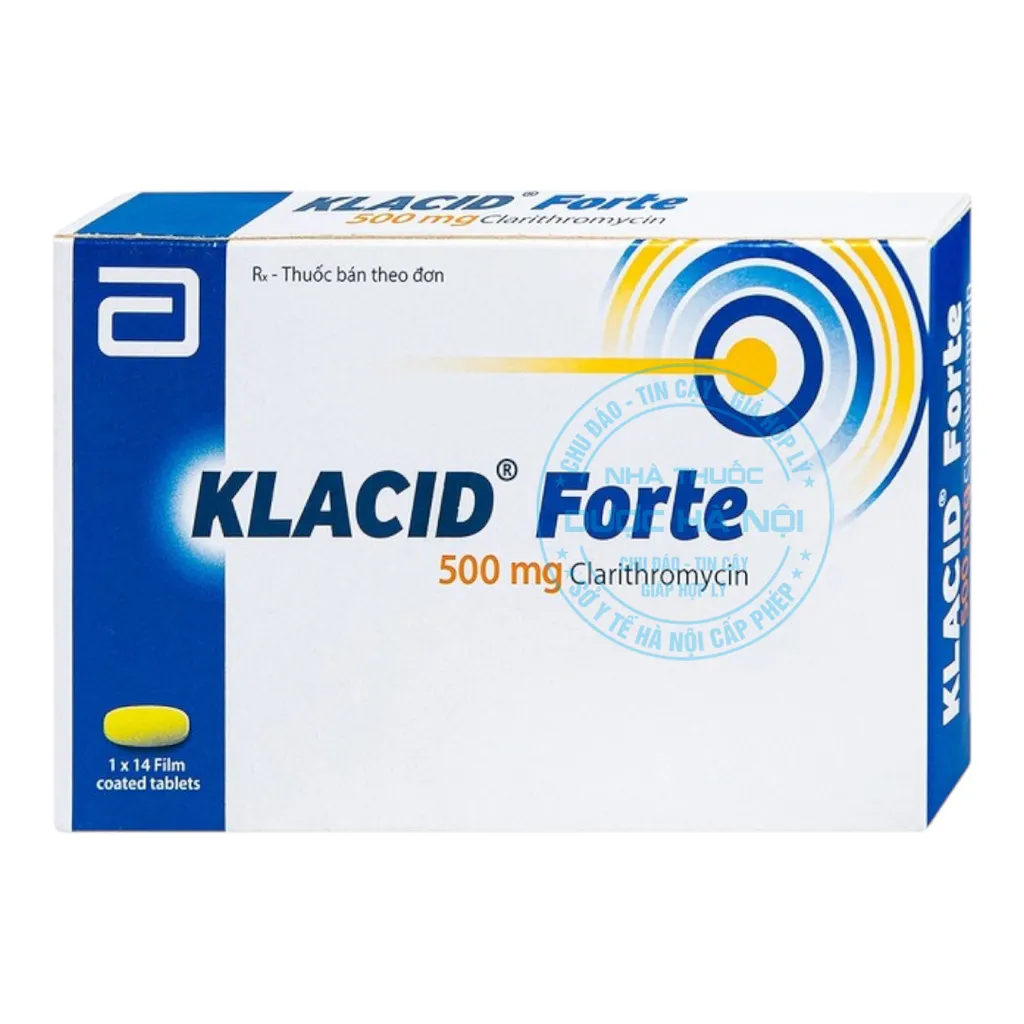 Thuốc Klacid Forte 500mg