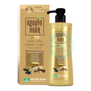 Dầu gội Nguyên Xuân Bồng bềnh 450ml chăm sóc tóc bị rụng, gãy, xơ và gàu