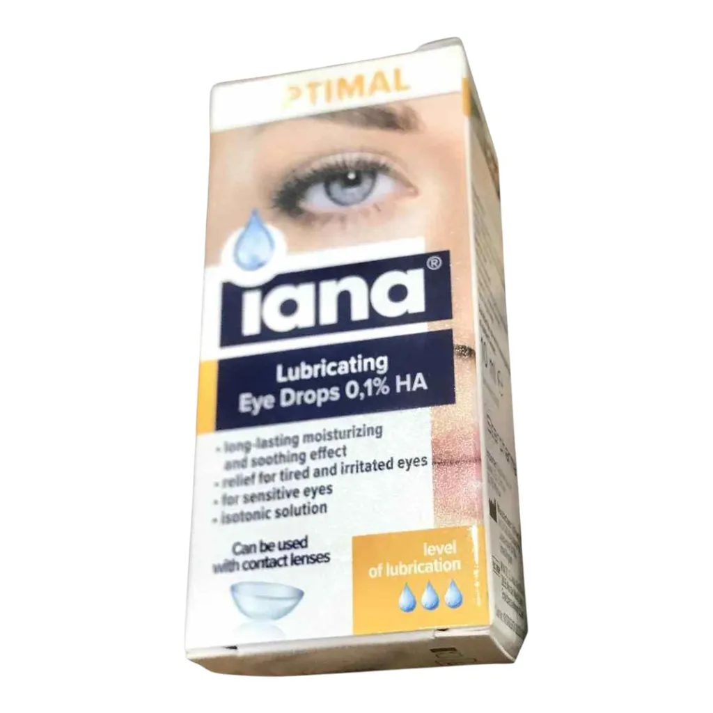 Nhỏ mắt IANA Lubricating Eye Drops 0.1%