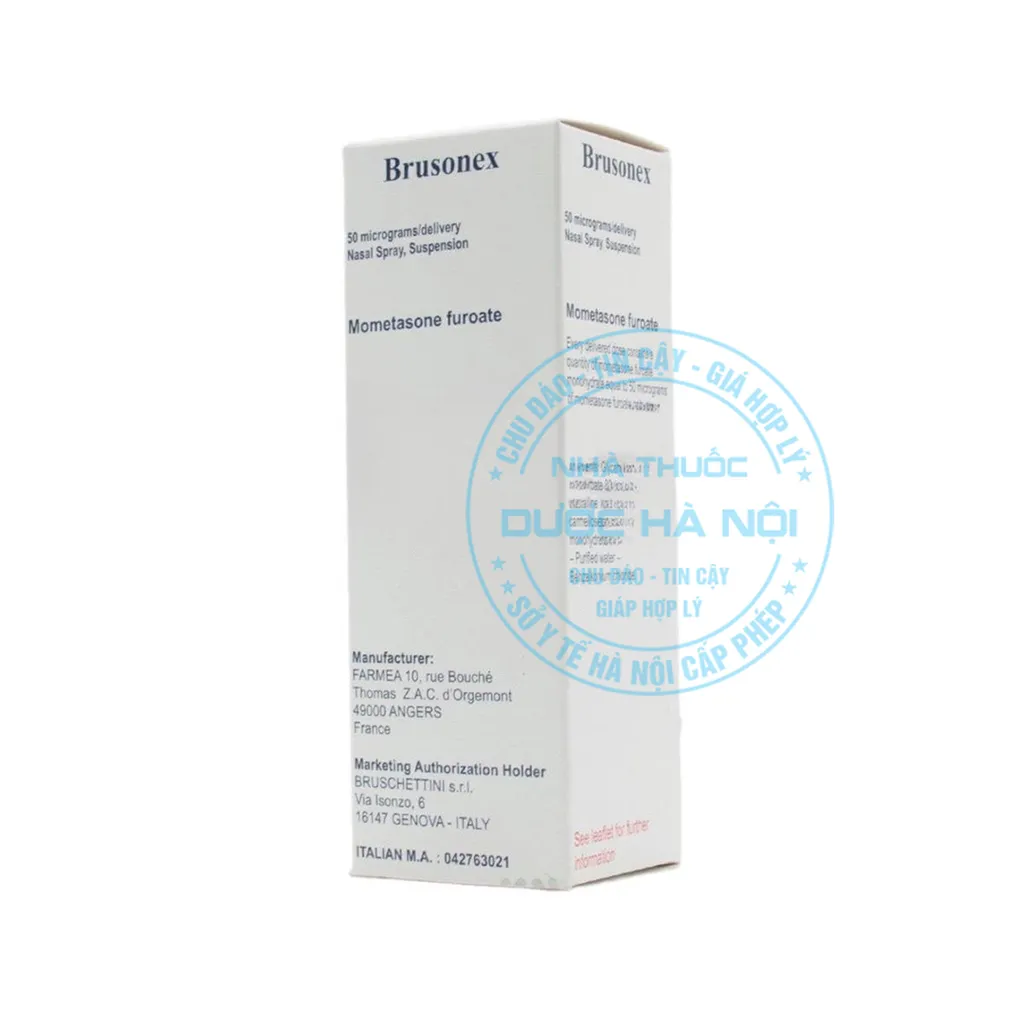 Hỗn dịch xịt mũi Brusonex