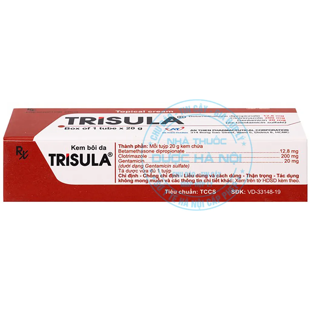 Thuốc bôi da Trisula