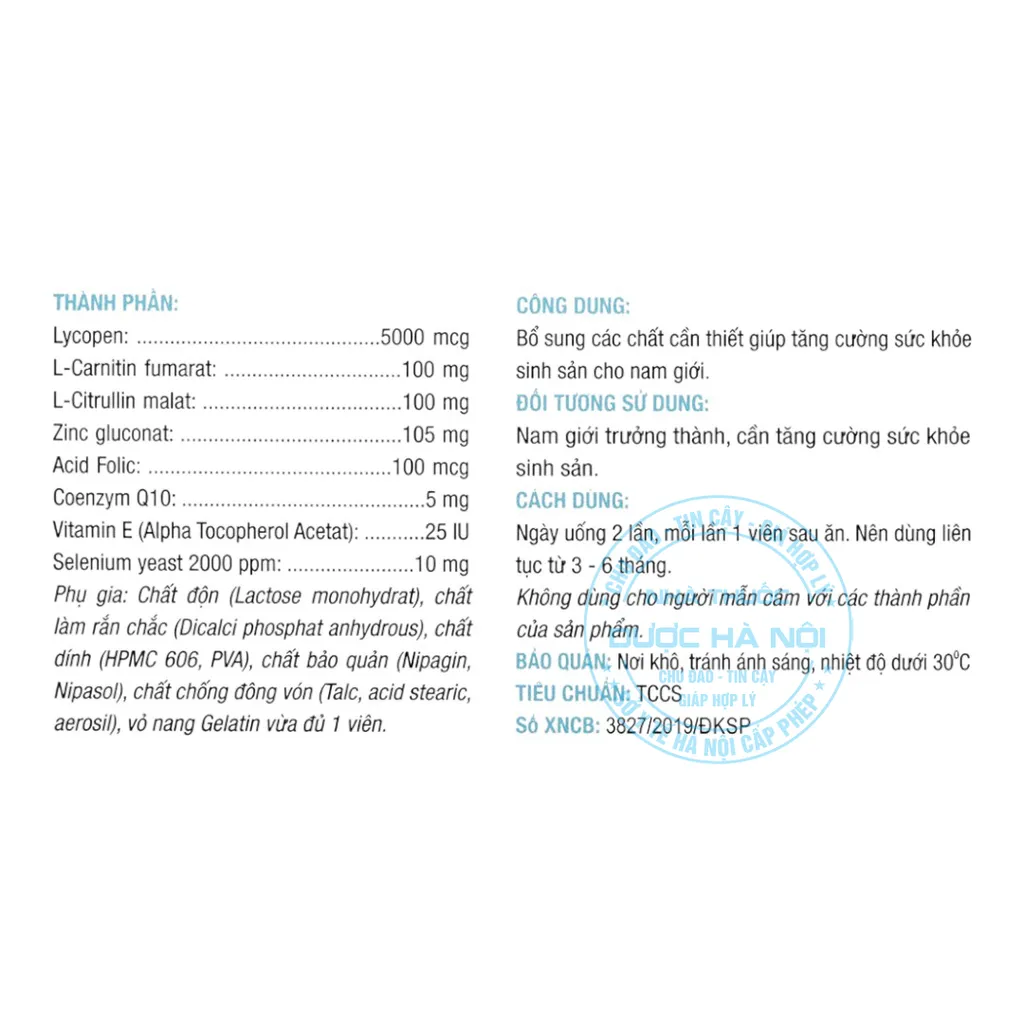 Viên uống SpermQ Plus