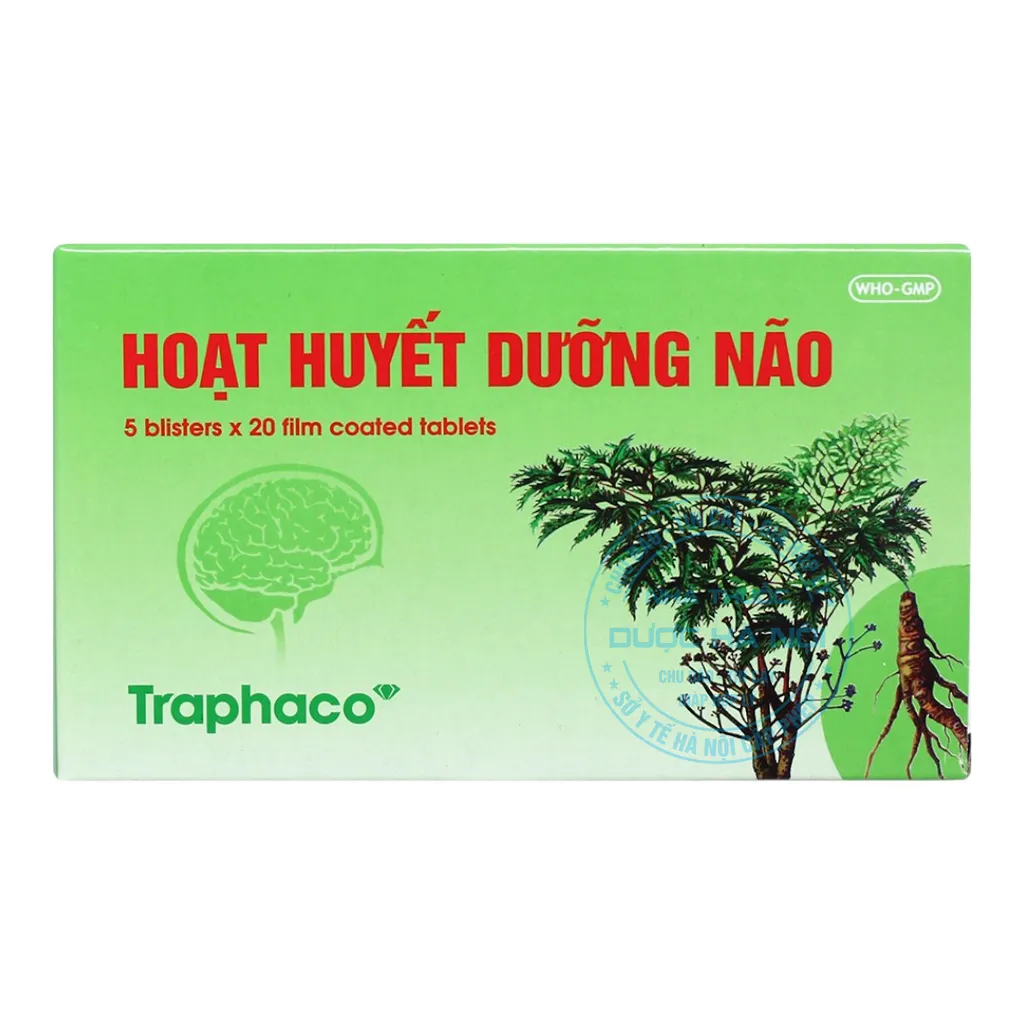 Thuốc Hoạt Huyết Dưỡng Não Traphaco