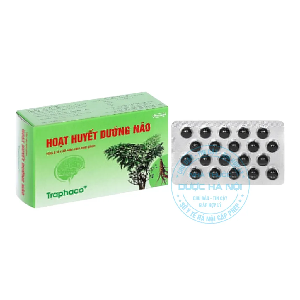Thuốc Hoạt Huyết Dưỡng Não Traphaco
