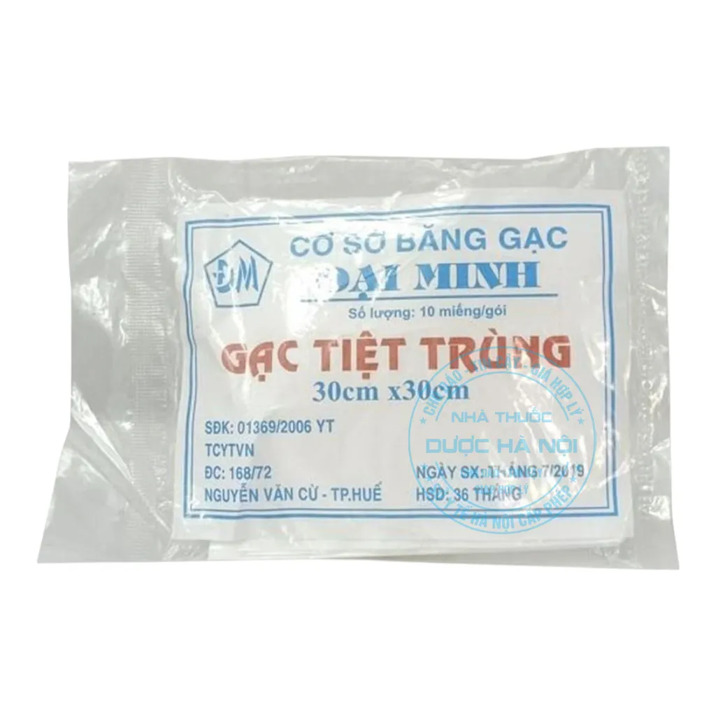 Gạc Tiệt Trùng 30x30cm