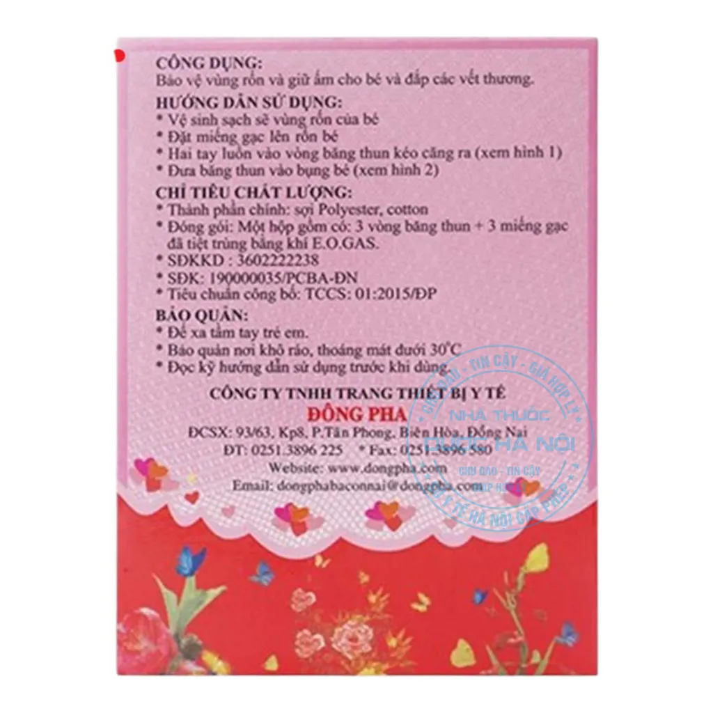 Gạc rốn Đông Pha