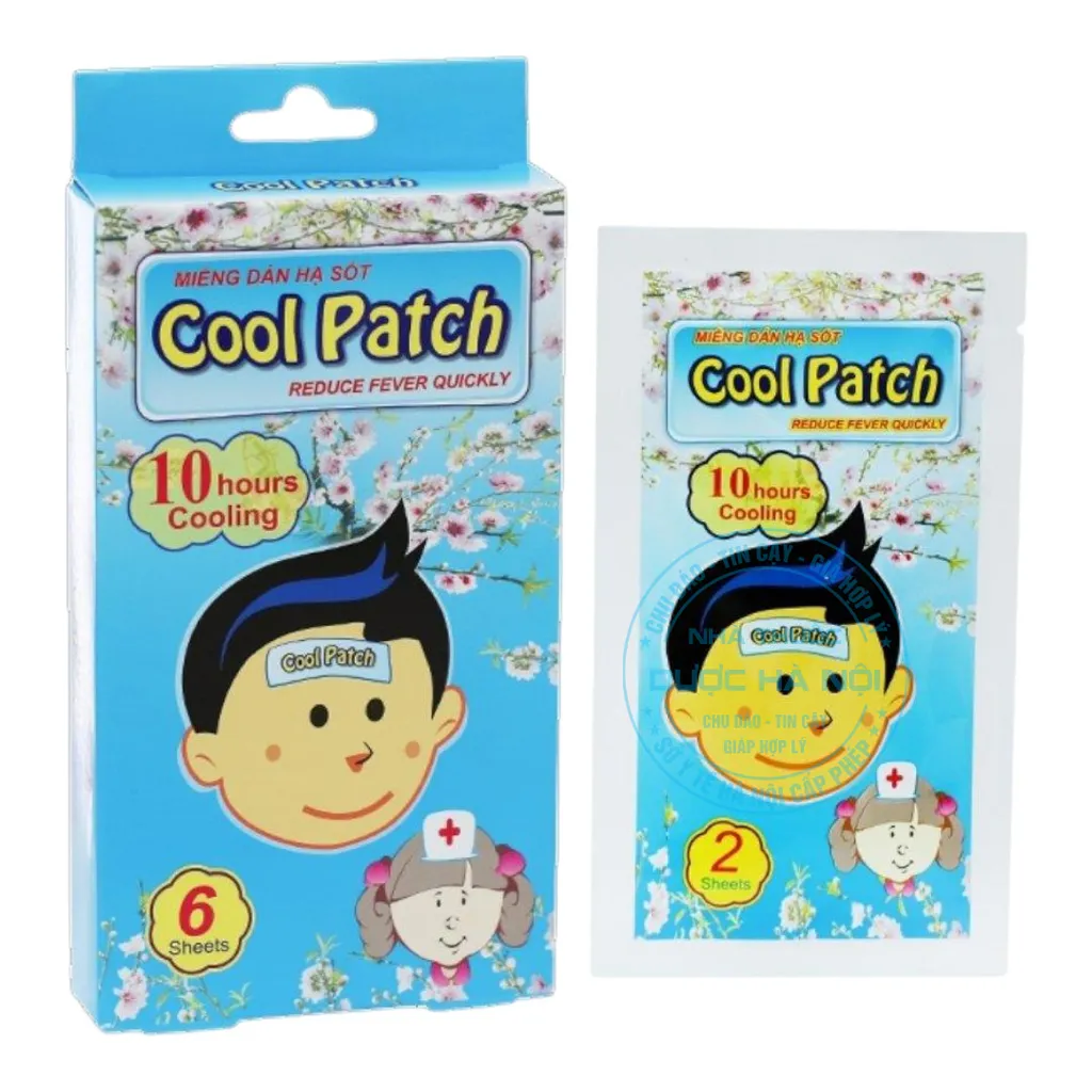 Miếng dán Cool Patch Silk Care Touch