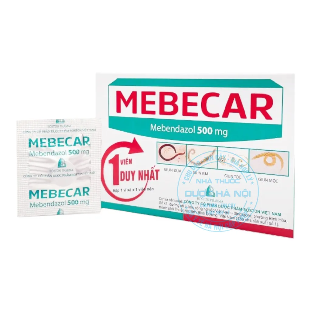 Thuốc Mebecar 500mg