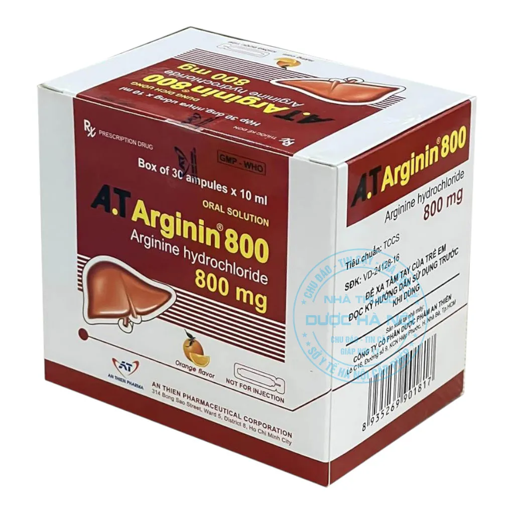 Thuốc A.T Arginin 800