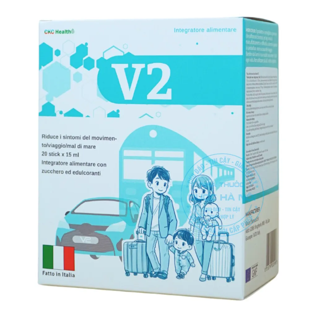 Nước chống say tàu xe V2