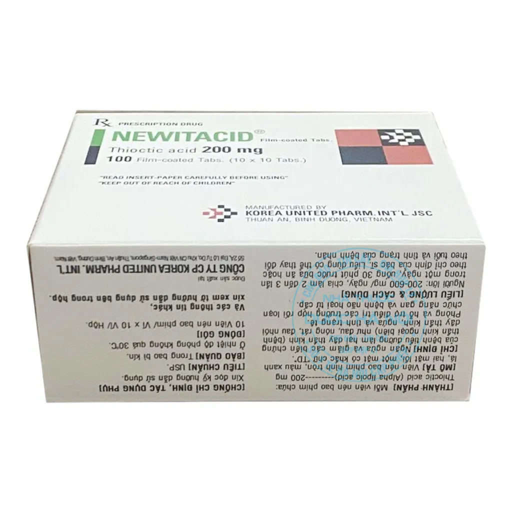Thuốc Newitacid 200mg
