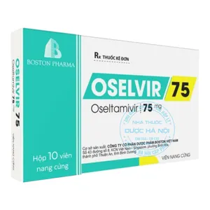 Thuốc Oselvir 75 kiểm soát và phòng chống cúm hiệu quả (Hộp 10viên)