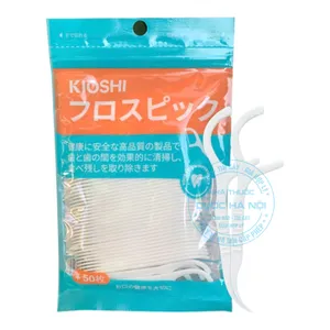 Tăm chỉ nha khoa Kioshi duy trì vệ sinh răng miệng một cách an toàn, hiệu quả (Túi 50 cái)