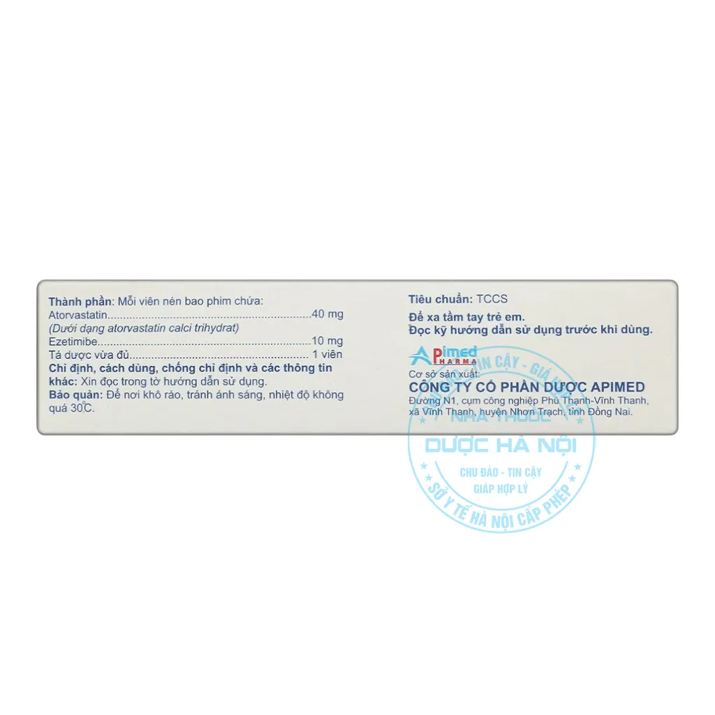 Thuốc Atorpa-E 40/10