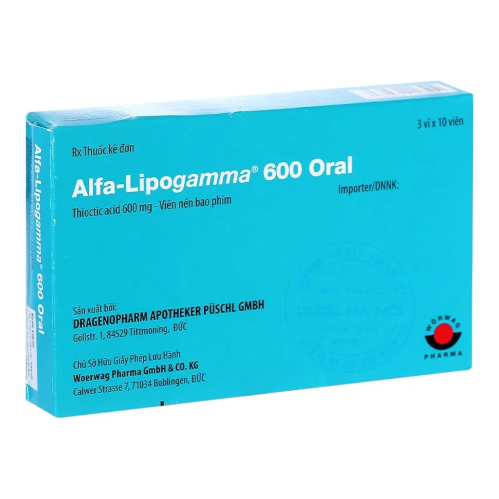 Thuốc Alfa-Lipogamma 600 Oral