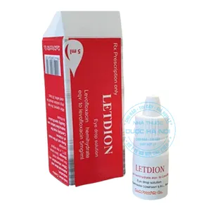 Thuốc Letdion điều trị các nhiễm trùng mắt do vi khuẩn nhạy cảm