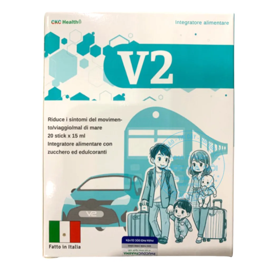 Nước chống say tàu xe V2