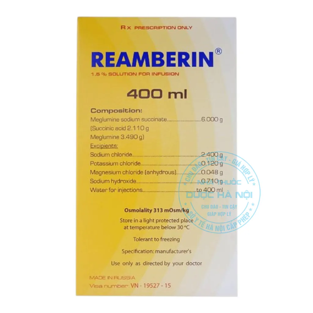 Dung dịch truyền Reamberin