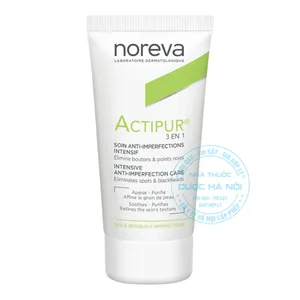 Kem Noreva Actipur 3 En 1 chăm sóc làn da dầu, mụn, dễ kích ứng
