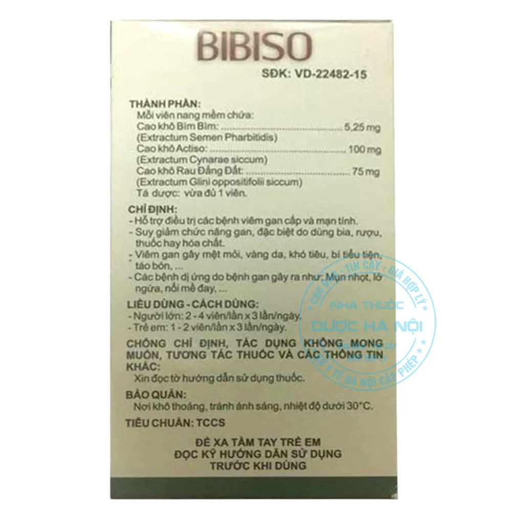 Thuốc Bibiso Tab