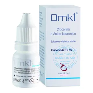 Nhỏ mắt Omk1 10ml cải thiện sức khỏe mắt một cách an toàn, hiệu quả