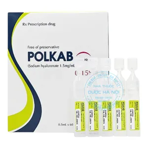 Thuốc Polkab 0.15% điều trị các triệu chứng khô mắt và rối loạn biểu mô giác mạc