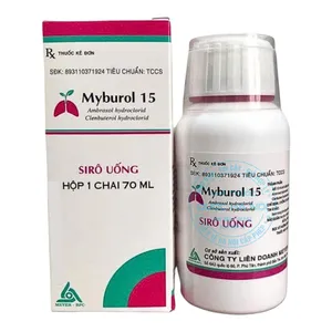 Thuốc Myburol 15 điều trị các bệnh về đường hô hấp rất hữu hiệu