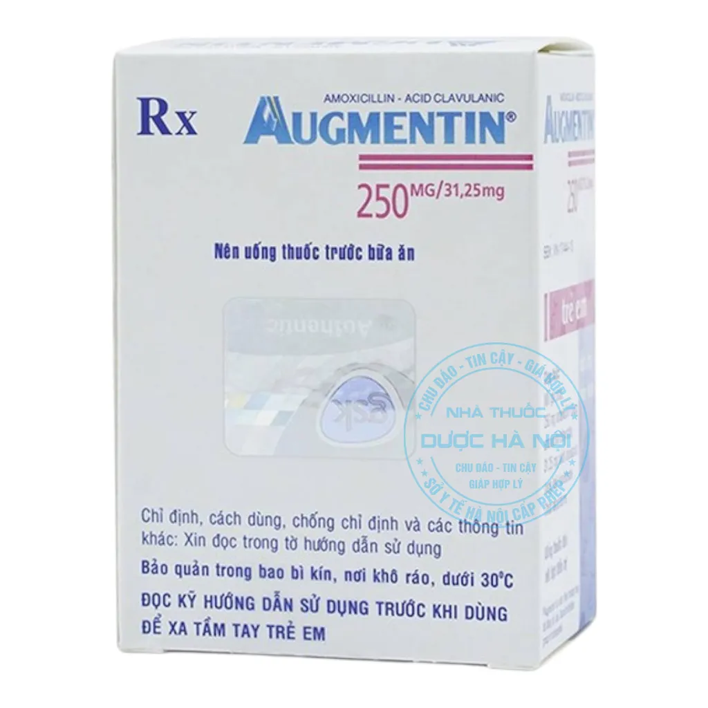 Thuốc Augmentin 250mg/31