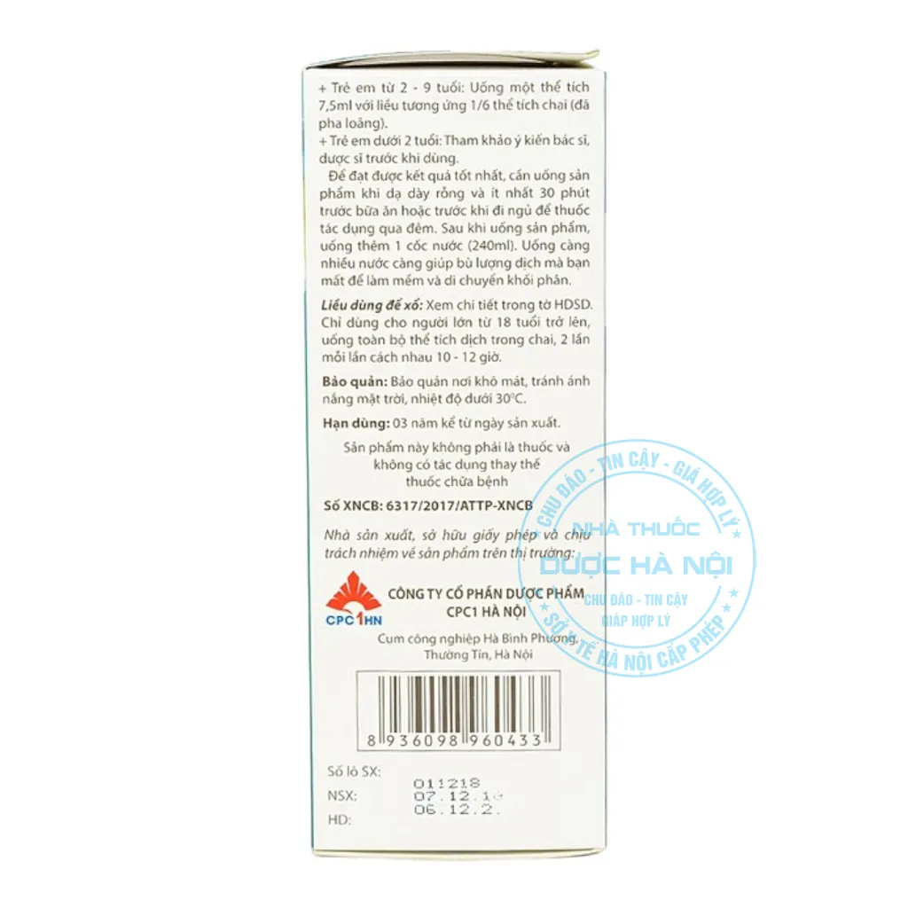 Dung dịch Golistin-Soda