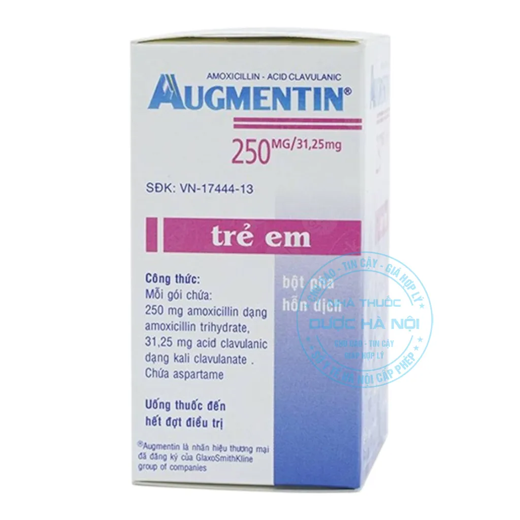 Thuốc Augmentin 250mg/31