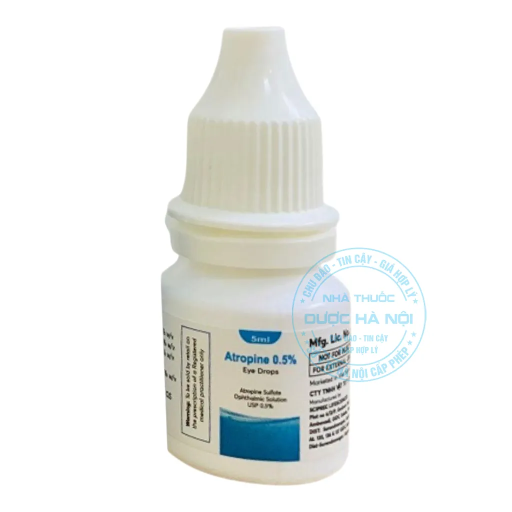 Thuốc Atropine 0.5%
