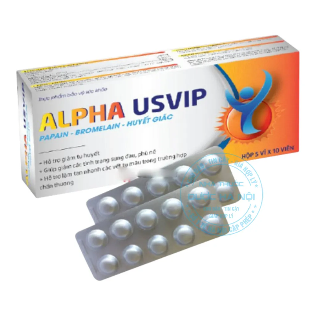 Viên uống Alpha USVIP