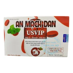 Viên uống An Mạch Đan USVIP bảo vệ mạch máu từ bên trong, góp phần nâng cao sức khoẻ
