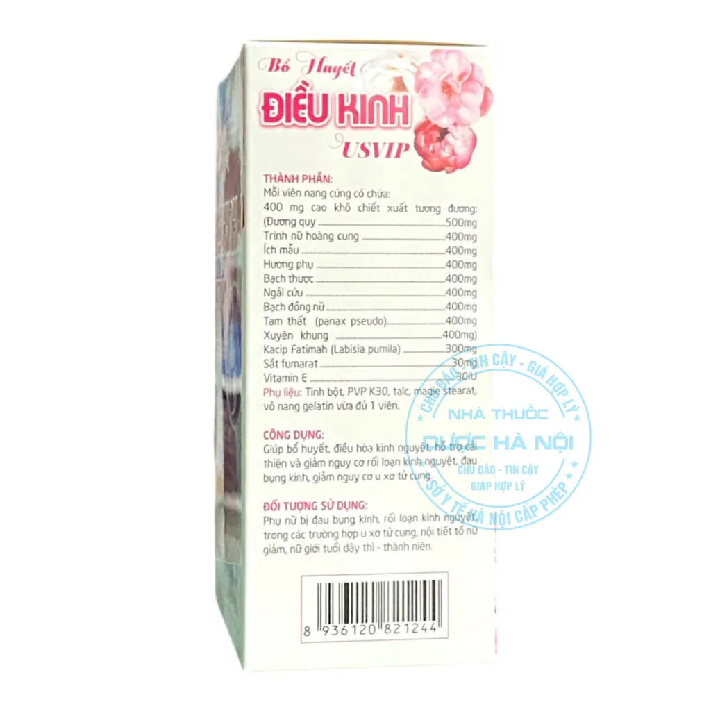 Viên uống Bổ huyết điều kinh USVIP