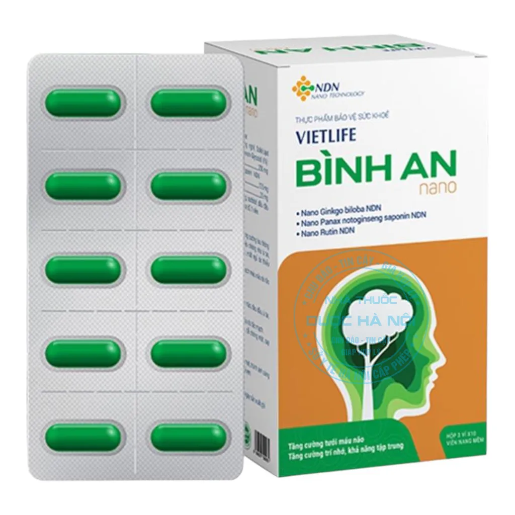 Viên uống Bình An nano