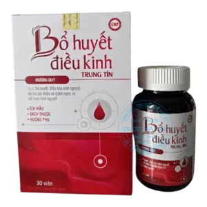 Viên uống Bổ Huyết Điều Kinh Ích Mẫu bổ huyết, giảm đau bụng kinh