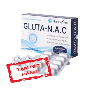 Viên uống GLUTA-N.A.C khả năng hỗ trợ chống lão hóa da mạnh mẽ