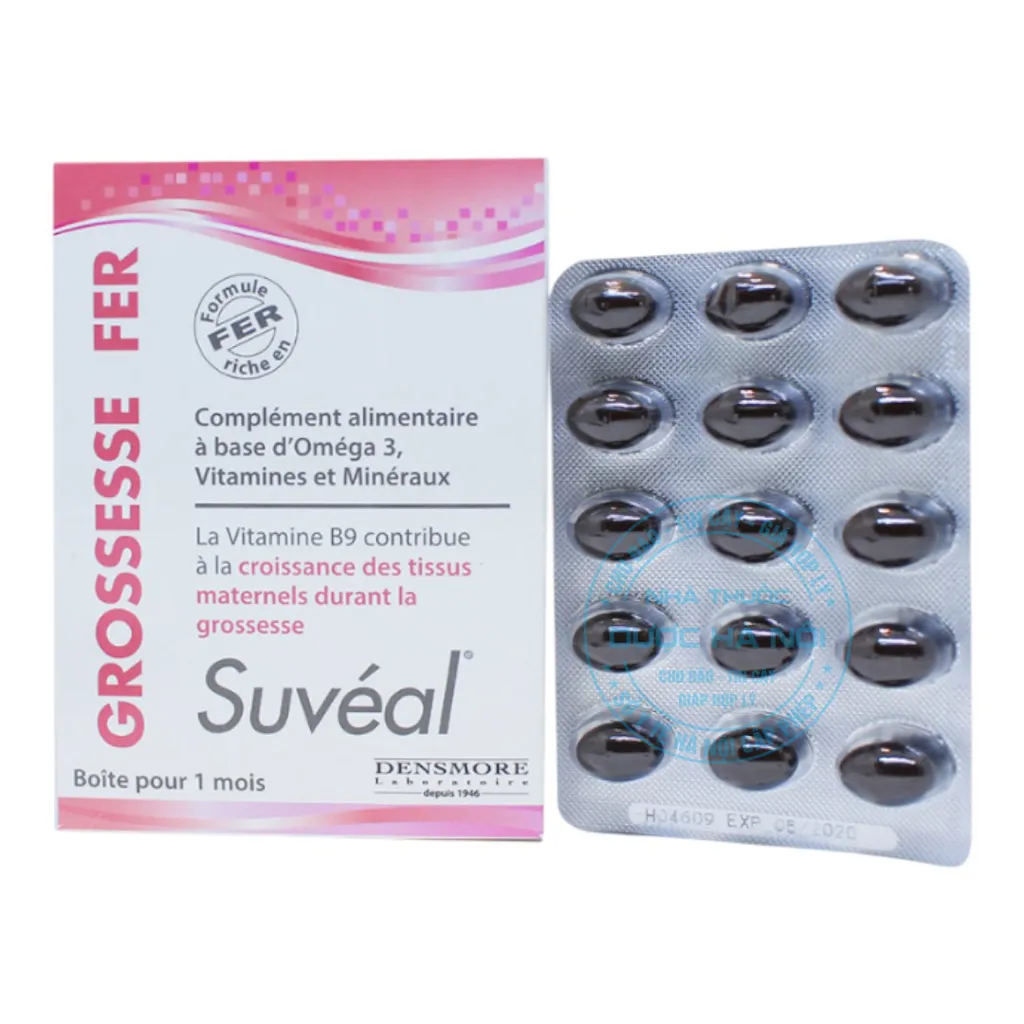 Bổ bầu Suvéal Grossesse Fer Densmore