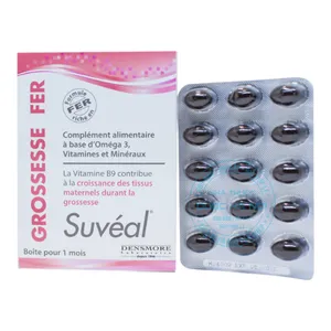 Bổ bầu Suvéal Grossesse Fer Densmore bổ sung vi chất cho phụ nữ mang thai