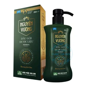 Dầu gội dược liệu Nguyên Vương chăm sóc mái tóc dày, khỏe mạnh