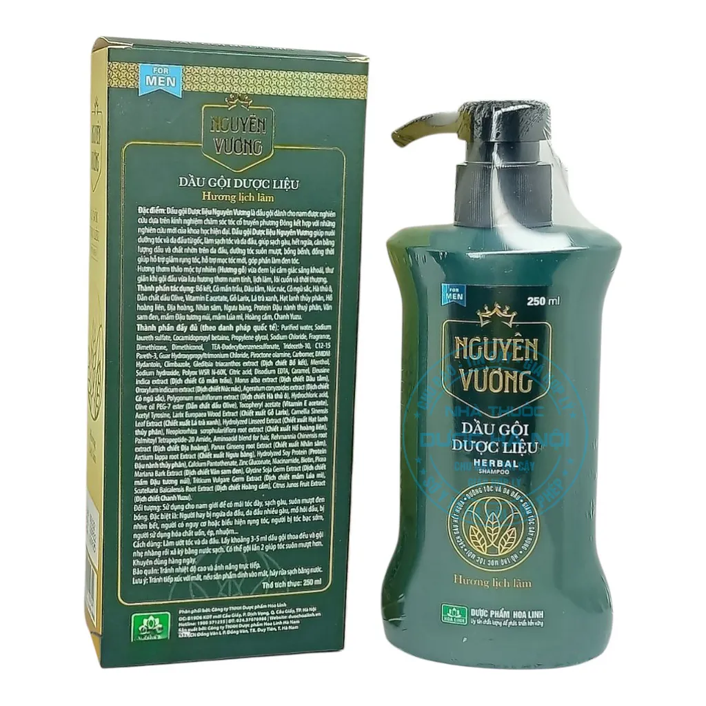 Dầu gội dược liệu Nguyên Vương