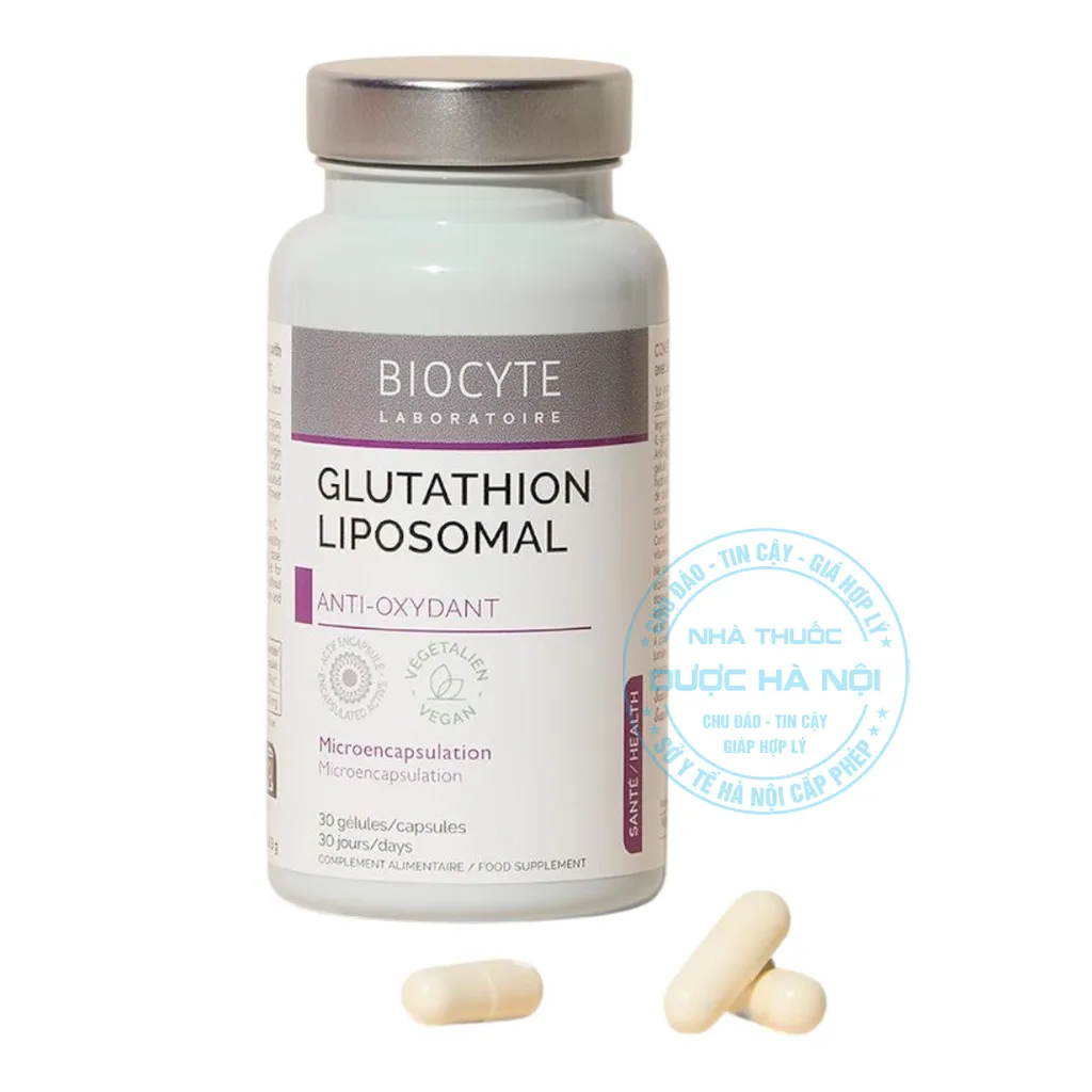 Viên uống Biocyte Glutathion Liposomal