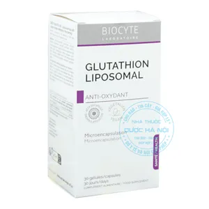 Viên uống Biocyte Glutathion Liposomal duy trì làn da đẹp tự nhiên, chống lão hóa