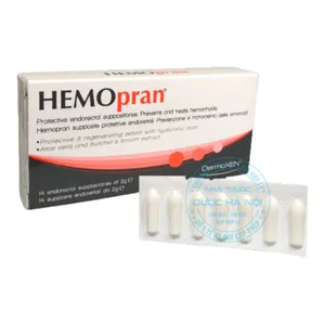 Viên đặt HEMOpran hỗ trợ cho người mắc các bệnh lý về hậu môn