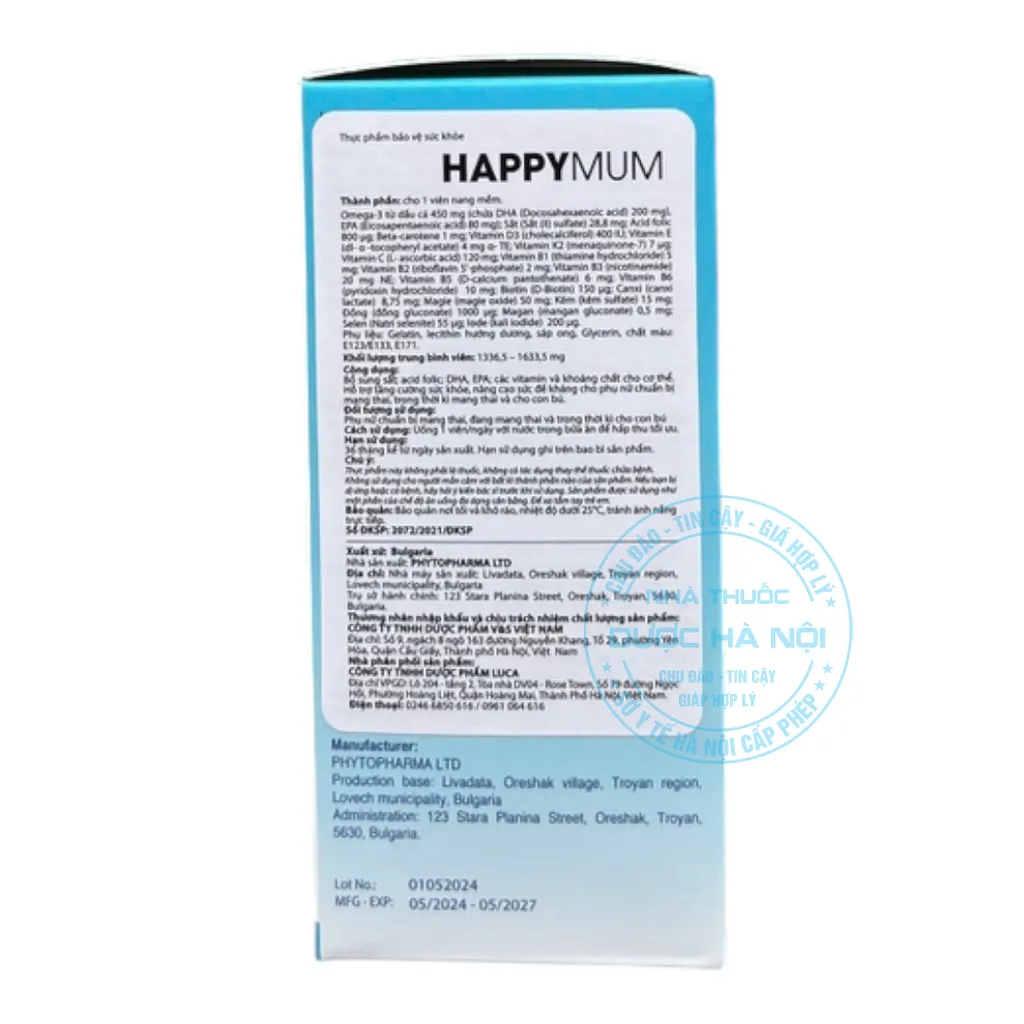 Viên uống Happy Mum