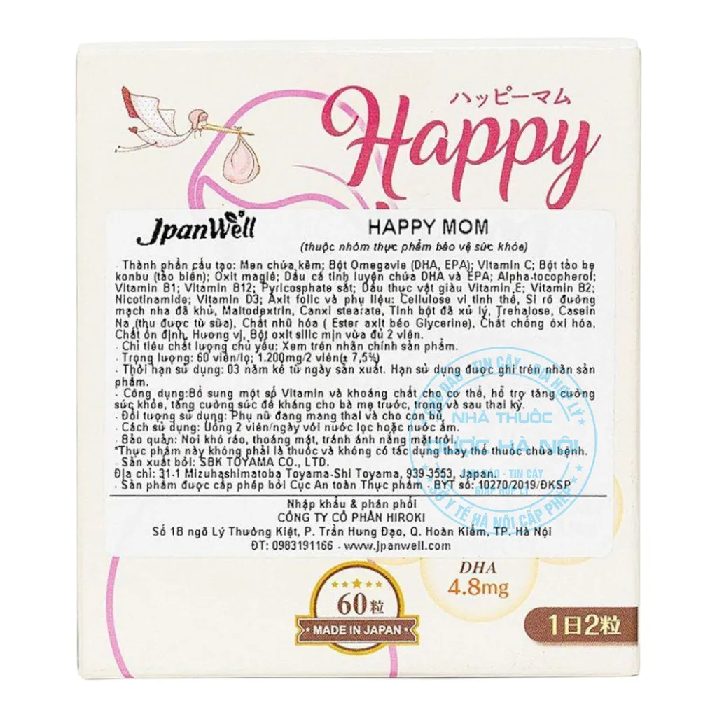 Viên uống Happy Mom