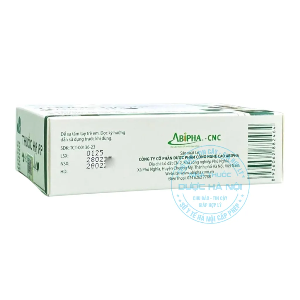 Thuốc hạ áp Abipha