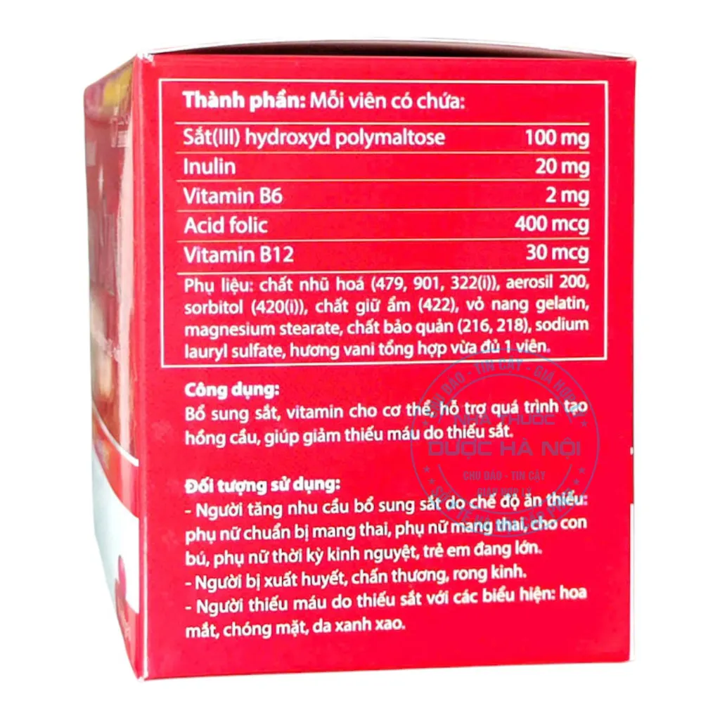 Viên bổ máu Hemo Sun