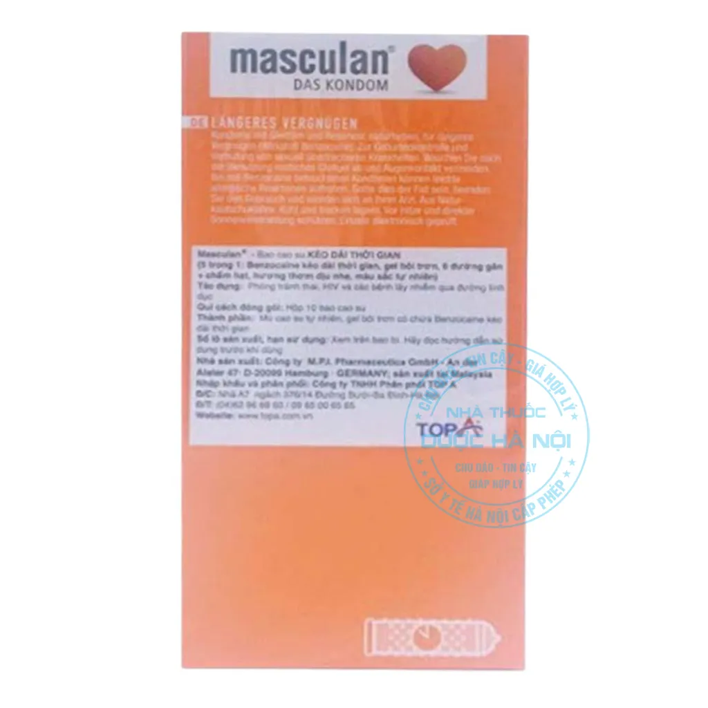 Bao cao su Masculan